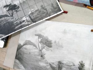 nauka rysunku i malarstwa dla dzieci zajęcia artystyczne on-line