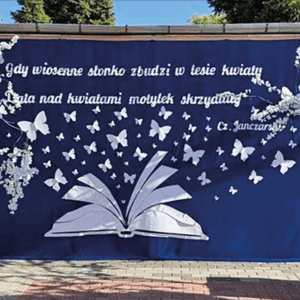 Zakończenie Roku Szkolnego dekoracje napisy szkoła przedszkole żłobek